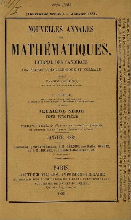 Janvier 1881.