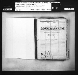 Landräte-Tagungen und Behördendienstbesprechungen