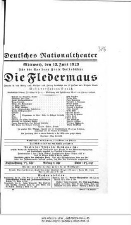 Die Fledermaus