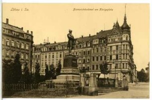 Löbau. Bismarck-Denkmal am Königsplatz