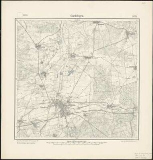 Meßtischblatt 1825 : Gardelegen, 1902 : Gardelegen. - Aufn. 1900. - 1:25000. - [Berlin]: Reichsamt für Landesaufnahme, 1902. - 1 Kt.