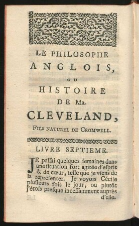 Livre Septieme
