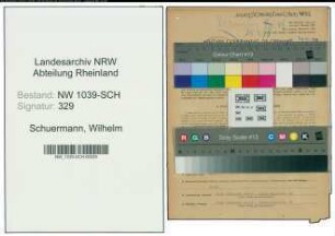 Entnazifizierung Wilhelm Schuermann , geb. 16.06.1921 (Kaufmann)