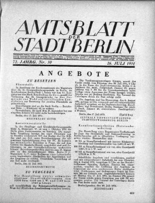 1931,30: Nr. 30, 26. Juli 1931