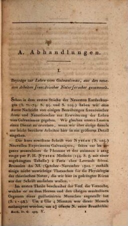 Französische Annalen für die allgemeine Naturgeschichte, Physik, Chemie, Physiologie und ihre gemeinnützigen Anwendungen, 1803, Bd. 2 = Stück 5 - 8
