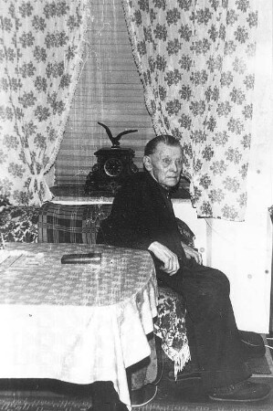 Neschwitz-Weidlitz. Kobanmühle, Müllermeister Max Bläsche, 1983, Repro (Bildersammlung Fam. Pietschmann)