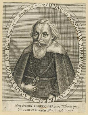 Bildnis des Henningius Renneman