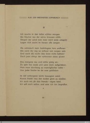 Sterne III : Vers 1 - 32; [SW XV: keine Sigle]; [SW XV, S. 87-88/151-152] / Albert Verwey