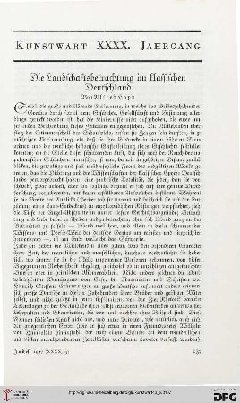 Die Landschaftsbetrachtung im klassischen Deutschland