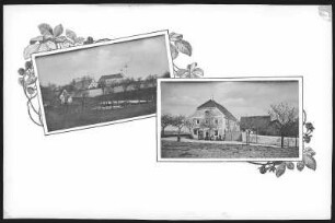 Lüttewitz. Dorfansicht, Geschäftshaus Max Wittig