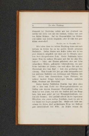 Sanschu, den 30. November 1911