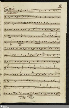 181. Aria: Ha un bel labbro vezzoso vermiglio / Piccinni, N.