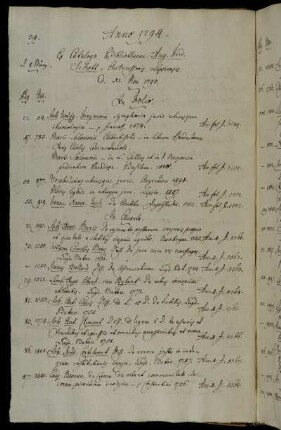 Ex Catalogo Bibliothecae Aug. Frid. Schott, Antecessoris Lipsiensis. d. XI. Nov. 1793.