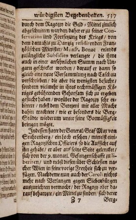 537-543, Indessen hatte der General Graf Max von ...