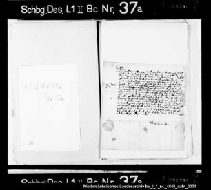 Klage des Bade von Oheimb über Übergriffe der Stadt Stadt- hagen