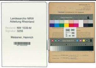 Entnazifizierung Heinrich Meissner , geb. 31.07.1910 (Schuhmacher)