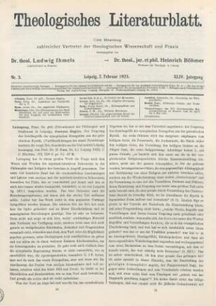 33-37 [Rezension] Leisegang, Hans, Pneuma hagion