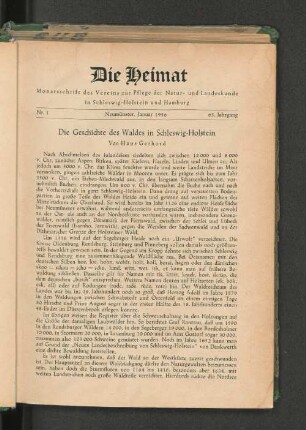 Nr. 1 Neumünster, Januar 1956 63. Jahrgang