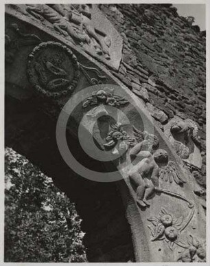 Laibung des ehemaligen Portals von Bürgerhaus Ring Nr. 17 in Reichenbach