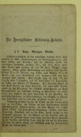 1. Lage. Grenzen. Größe