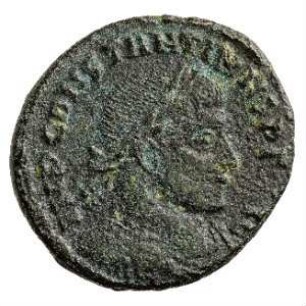 Münze, Follis, Aes 3, 306 - 337 n. Chr.