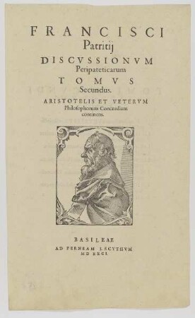 Bildnis des Franciscus Patritius