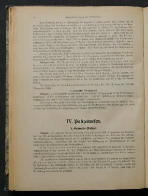 1. Gewerbe-Polizei.