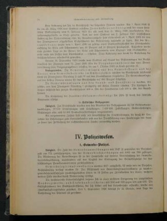 1. Gewerbe-Polizei.