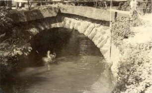 Brücke in Prietitz : Móst w Protecach