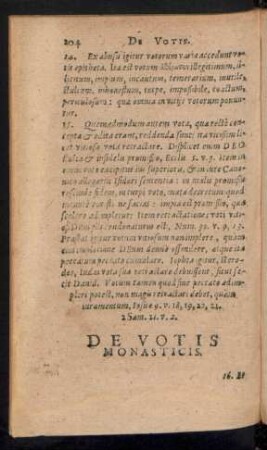 De Votis Monasticis.