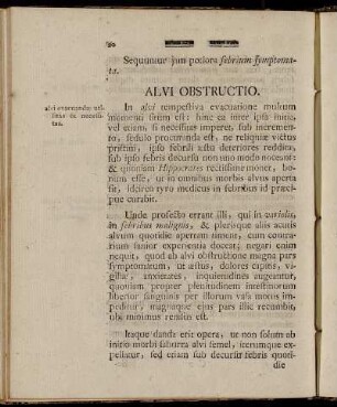 Alvi Obstructio.