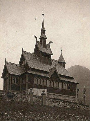 Balestrand. Sankt-Olav-Kirche (1897)