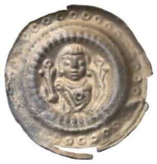 Fundmünze, Brakteat, 1247 - 1308