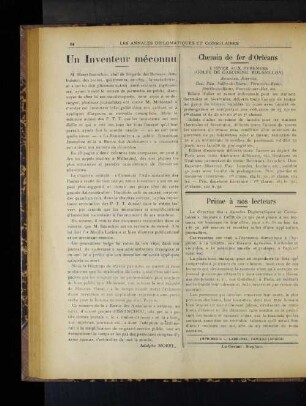 Prime à nos lecteurs