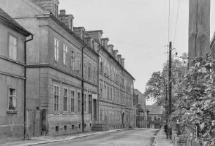 Lehrerbildung-Ausstellung Kleinwelka : Kleinwelka. Sorbisches Institut für Lehrerbildung. Straßenansicht