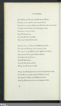 Die Mühle