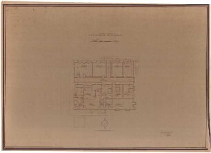 Fick, Roderich; Obersalzberg; Bestandspläne Haus Bormann - Grundriss UG