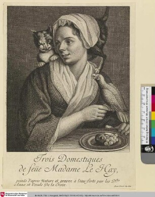 Trois Domestiques de feüe Madame Le Hay