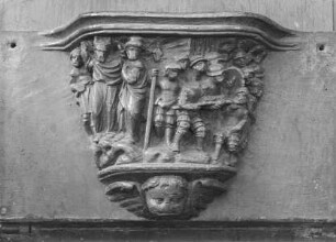 Moses im Kampf mit den Amalekitern (2. Moses 17, 11ff)