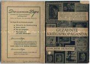 Philatelistische Abhandlung über Briefmarken-Fälschungen der Alliierten während des 2. Weltkrieges