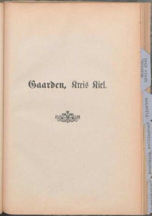 Gaarden, Kreis Kiel.