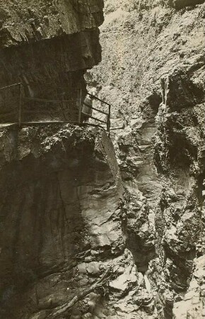 Allgäuer Alpen. Breitachklamm bei Oberstdorf