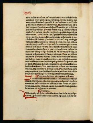 Huid intersit inter virtutem et iustitiam. - Misterium cathedre.