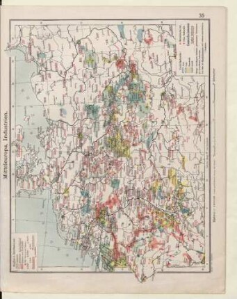 Mitteleuropa, Industrien
