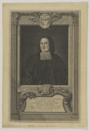 Bildnis des Georgivs Lebrecht Wilke
