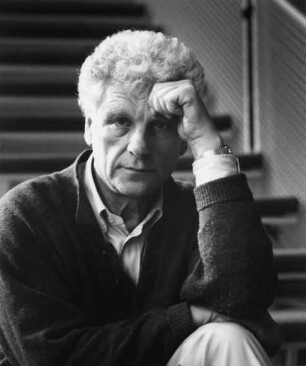 Tankred Dorst (1925-2017; deutscher Dramatiker, Schriftsteller und Regisseur; german playwright and storyteller). Hamburg, 1987