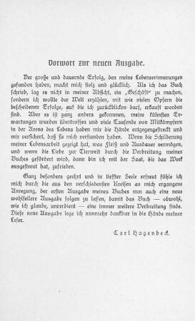 Vorwort zur neuen Ausgabe.