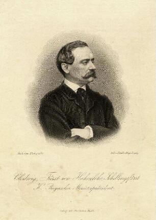 Bildnis von Chlodwig Fürst zu Hohenlohe-Schillingsfürst (1819-1901)