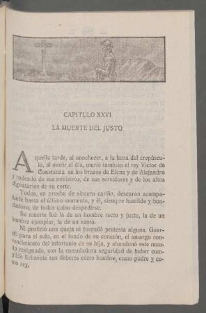 Capítulo XXVI - La muerte del justo