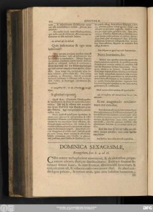 Dominica Sexagesimae, Evangelium, Luc. 8. 4. ad 16.